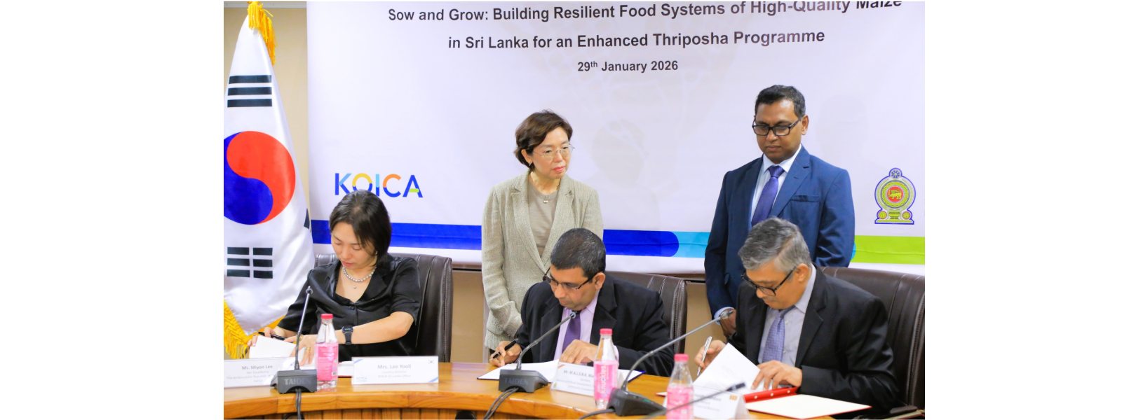 ජාතික ත්‍රිපෝෂ වැඩසටහනට කොරියාවෙන් ඩොලර්මිලියන10ක්